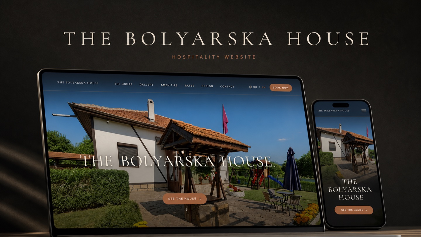 The Bolyarska House website
